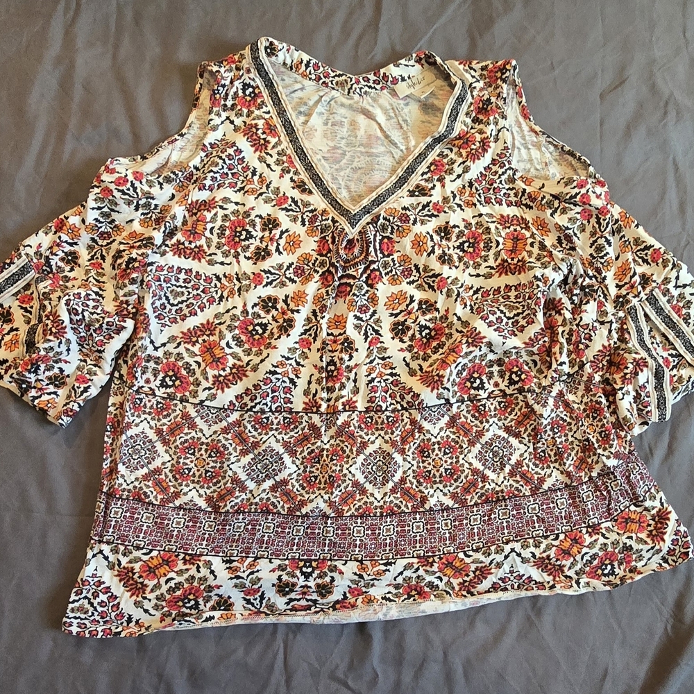 Floral Print Women's Top